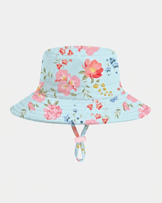 Swim Sunhat Twinkle Aqua Garden
