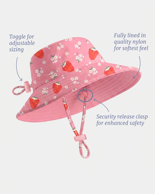 Swim Sunhat Twinkle Strawberry