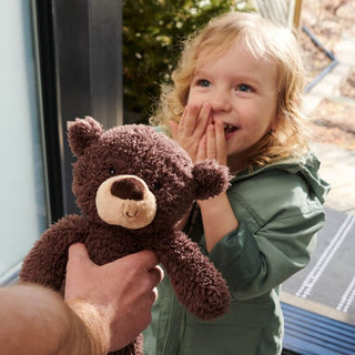 Fuzzy Chocolate Teddy Bear 38cm