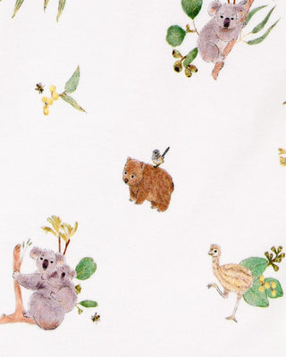 AUSTRALIANA ORGANIC SS ZIPSUIT