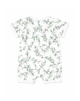TAYLOR ORGANIC SS ZIP ROMPER