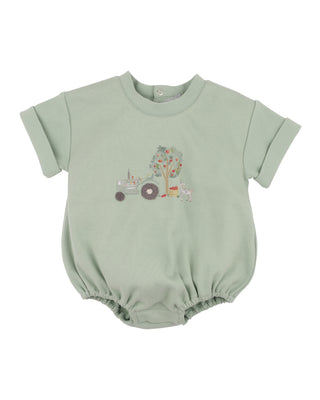SCOUT ORGANIC TRACTOR OVERSIZED BODYSUIT