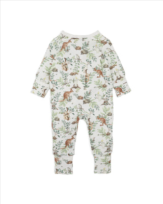 CHARLIE  ORGANIC LS ZIPSUIT