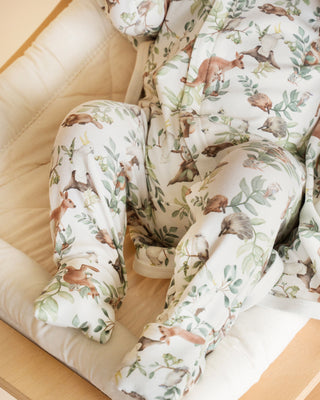 CHARLIE  ORGANIC LS ZIPSUIT