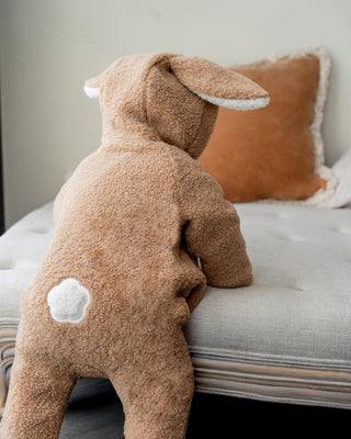 LATTE SHERPA BUNNY ONESIE