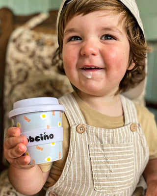 Reusable Babycino Bamboo Cup - Breakfast Buffet (120ml)