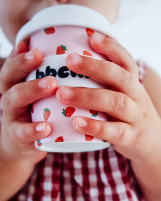 Reusable Babycino Bamboo Cup - Berry BB (120ml)