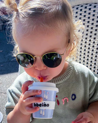 Reusable Babycino Bamboo Cup - Loosey-Goosey (120ml)