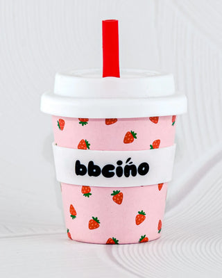 Reusable Babycino Bamboo Cup - Berry BB (120ml)