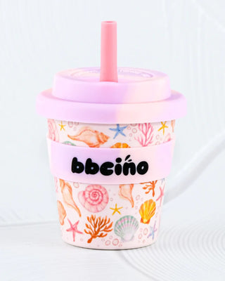 Reusable Babycino Bamboo Cup - Shell, Yeah! (120ml)