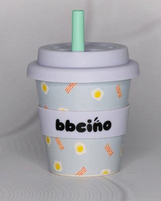 Reusable Babycino Bamboo Cup - Breakfast Buffet (120ml)