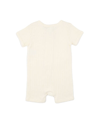MILK ORGANIC POINTELLE SS ZIPSUIT