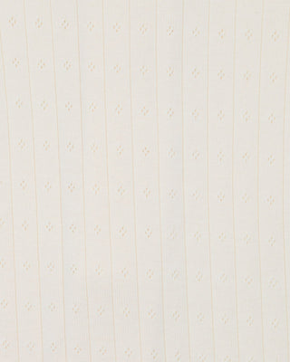 MILK ORGANIC POINTELLE SS ZIPSUIT