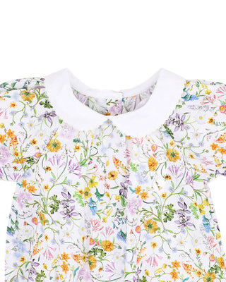 ZARA PRINT COLLARED BODYSUIT