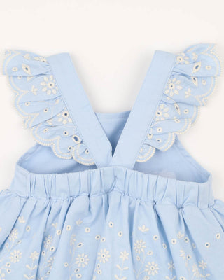 ZARA EMB. OVERLAY DRESS