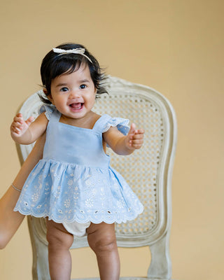 ZARA EMB. OVERLAY DRESS