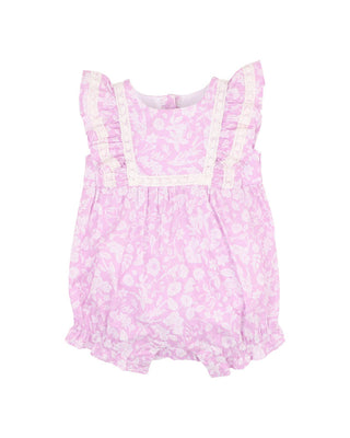 ZARA LILAC PRINT ROMPER