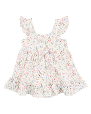 BONNIE ORGANIC OVERLAY DRESS