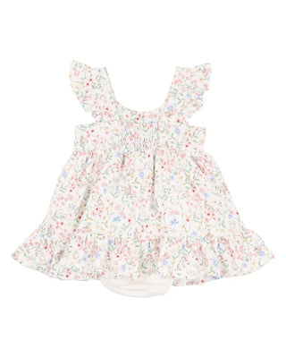 BONNIE ORGANIC OVERLAY DRESS