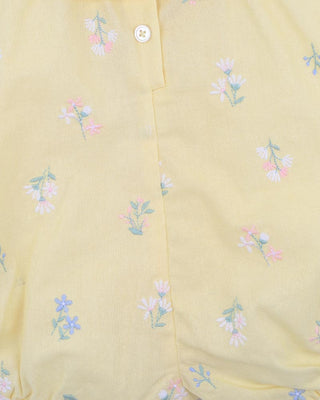 BONNIE EMBROIDERED ROMPER