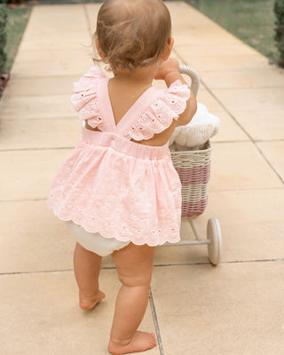 CHELSEA BRODERIE OVERLAY BODYSUIT