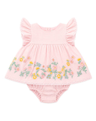 PIA EMB. OVERLAY BODYSUIT