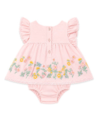 PIA EMB. OVERLAY BODYSUIT
