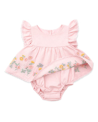 PIA EMB. OVERLAY BODYSUIT