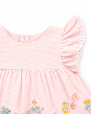 PIA EMB. OVERLAY BODYSUIT