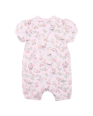 WILLA ORGANIC SS ZIP ROMPER