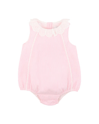WILLA STRIPE LACE COLLAR BODYSUIT