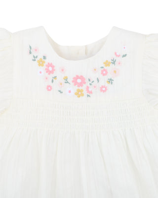 WILLA EMBROIDERY DRESS