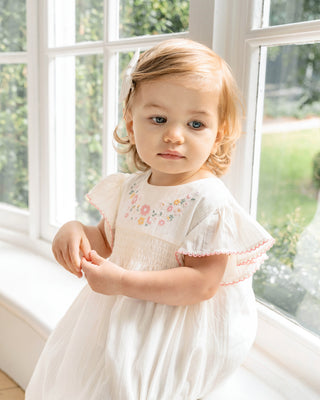 WILLA EMBROIDERY DRESS
