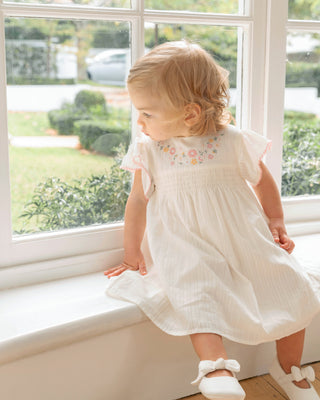 WILLA EMBROIDERY DRESS