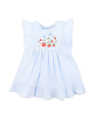 POPPY EMB.YOKE DRESS