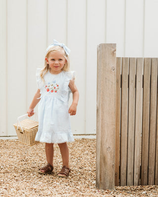 POPPY EMB.YOKE DRESS