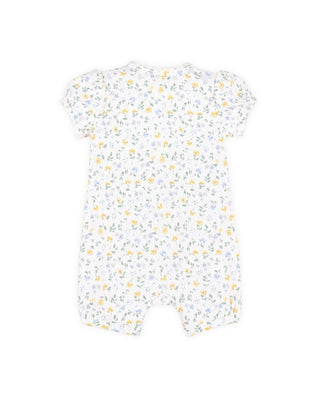 LIBBY ORGANIC SS ZIP ROMPER