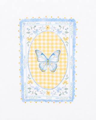 LIBBY ORGANIC BUTTERFLY TEE 3-7Y