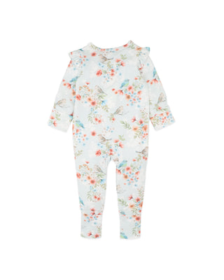 GEMMA BIRD ORGANIC LS ZIPSUIT