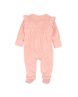 GEMMA VELOUR ZIP ONESIE