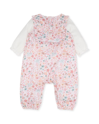 FERN ORGANIC WOVEN LS ROMPER