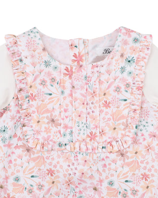 FERN ORGANIC WOVEN LS ROMPER