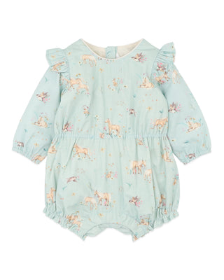 WINNIE LS WOVEN ROMPER
