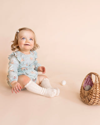 WINNIE LS WOVEN ROMPER