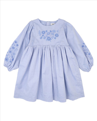 WINNIE EMB. DRESS 3-7 YRS