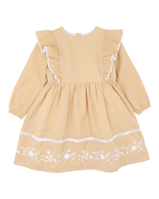 WINNIE EMB. GINGHAM DRESS 3-7 YRS