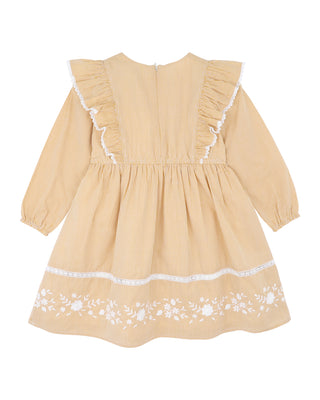 WINNIE EMB. GINGHAM DRESS 3-7 YRS