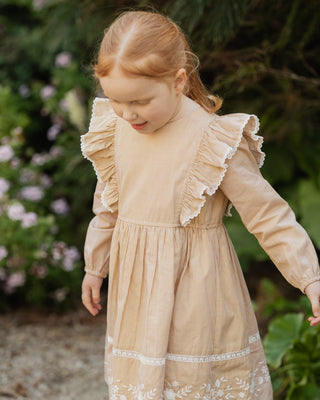 WINNIE EMB. GINGHAM DRESS 3-7 YRS