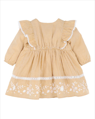 WINNIE EMB. GINGHAM DRESS