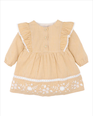 WINNIE EMB. GINGHAM DRESS